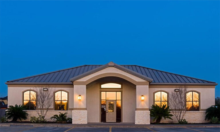 The outside view of Needville Family Dentistry in Needville, Texas